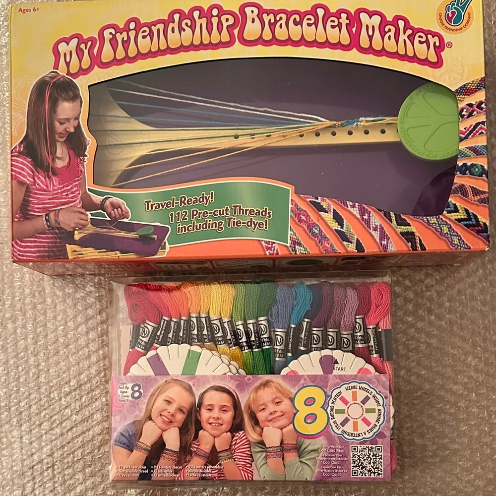 Kit with Colorful Threads - Picture 1 of 2